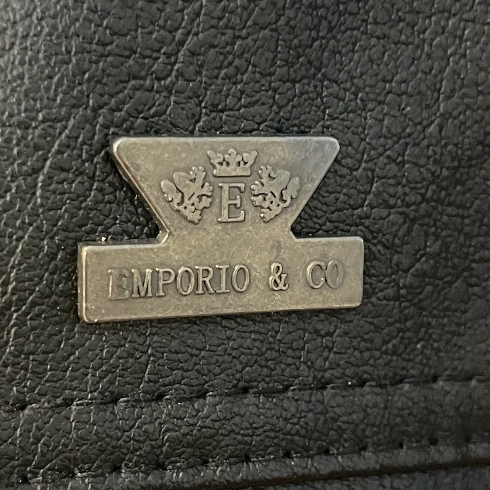 TWO DAYS SALE 👔👔👔 $89 Emporio & Co leather jacket. Brand New. Very elegant. - Picture 9 of 13